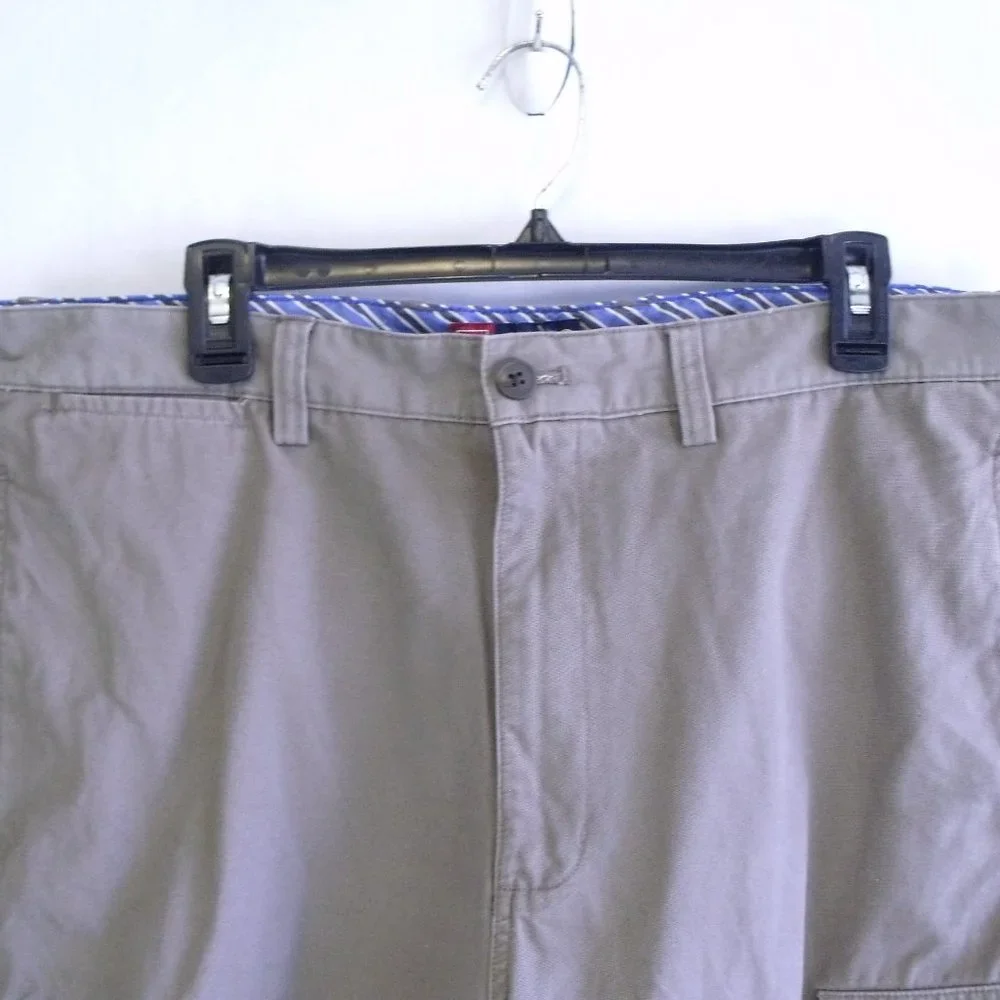 Chaps Brown Khaki Cargo Shorts